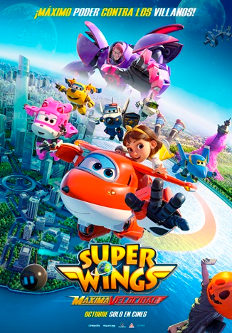 cartel Super Wings: Máxima Velocidad