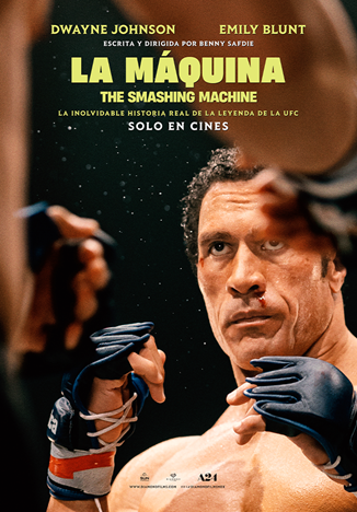 cartel La máquina: The Smashing Machine