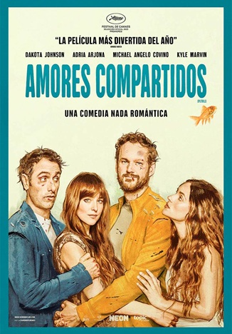 cartel Amores compartidos