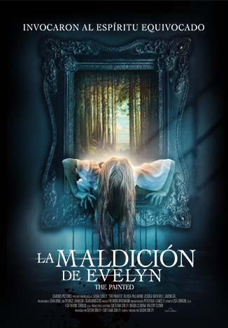 cartel La maldición de Evelyn