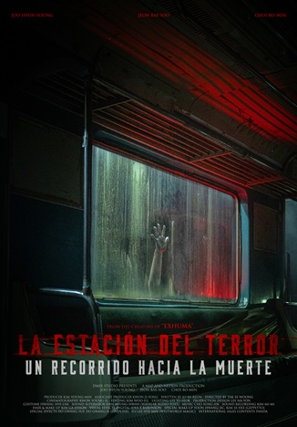 cartel La estación del terror