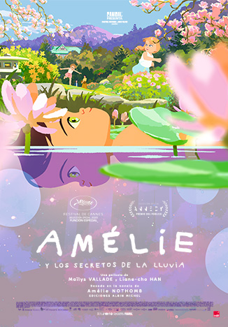 cartel Amélie y los secretos de la lluvia