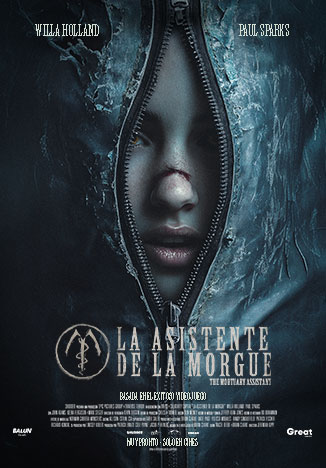 cartel La asistente de la morgue