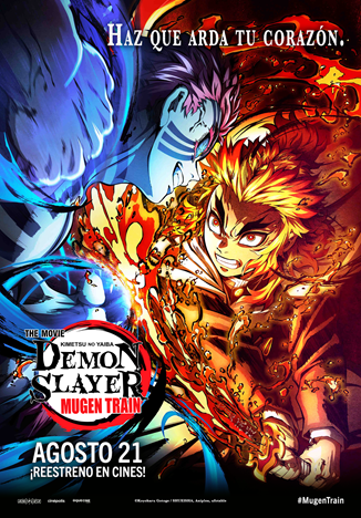 cartel RE: Demon Slayer: El Tren Infinito