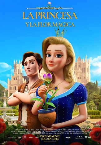 cartel La Princesa y la flor mágica