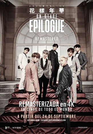 cartel BTS 2016 HYYH On Stage: Epilogo Remasterizado