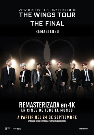 cartel BTS 2016 HYYH On Stage: Epilogo Remasterizado