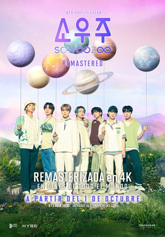 cartel BTS 2019 'SPEAK YOURSELF' LONDON Remasterizado