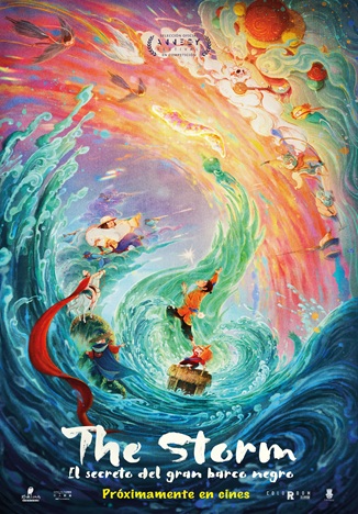 cartel The Storm: El secreto del gran barco negro