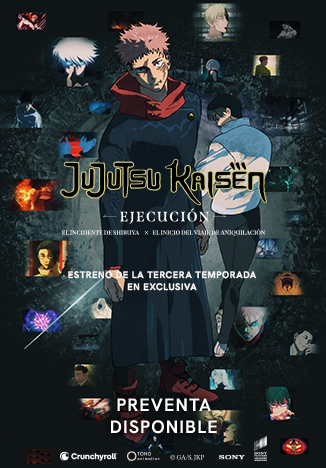 cartel Jujutsu Kaisen: Ejecución