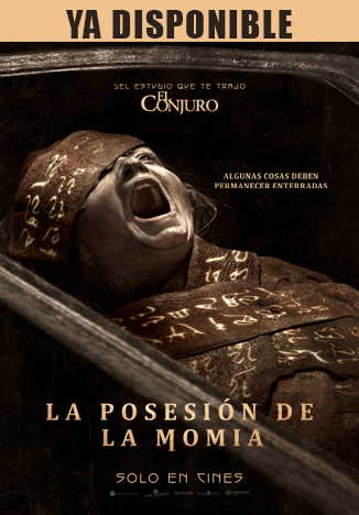 cartel La posesión de la momia
