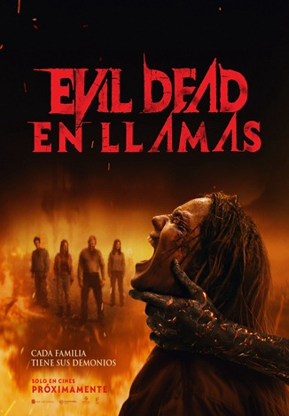 cartel Evil Dead: En llamas