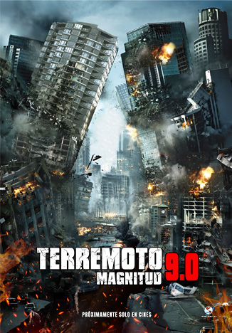 cartel Terremoto magnitud 9.0
