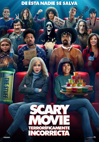 cartel Scary Movie: Terroríficamente incorrecta