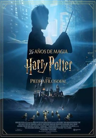 cartel Harry Potter y la piedra filosofal 25 Aniversario