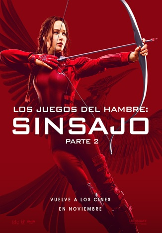 cartel RE: Los juegos del hambre: Sinsajo parte 2